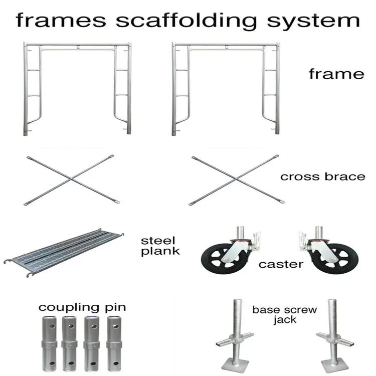 h / ladder heavy duty climbing ladder frame scaffolding