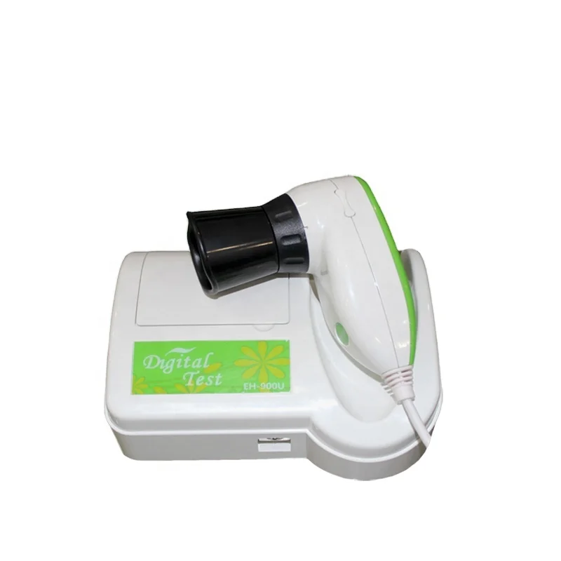 English iris analyzer with eye iriscope iridology camera pro software, Green and white
English iris analyzer with eye iriscope iridology camera pro software, Green and white