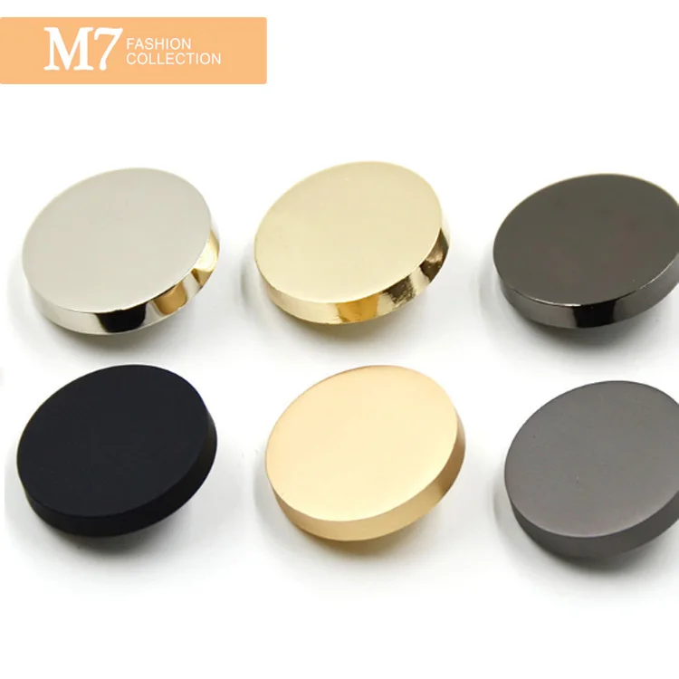 ZM177 Factory Direct Sale High Quality Silver Gold Black Button Round Flat Alloy Coat Suit Buttons
ZM177 Factory Direct Sale High Quality Silver Gold Black Button Round Flat Alloy Coat Suit Buttons