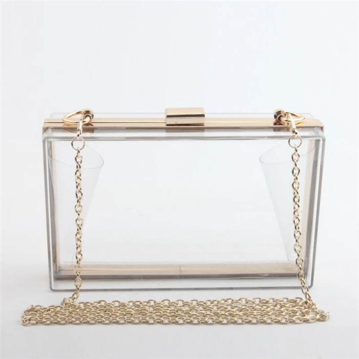 2021 Wholesale low MOQ fashion women transparent clear acrylic clutch bag crossbody purse, Clear,red, green, purple, customized color
2021 Wholesale low MOQ fashion women transparent clear acrylic clutch bag crossbody purse, Clear,red, green, purple, customized color