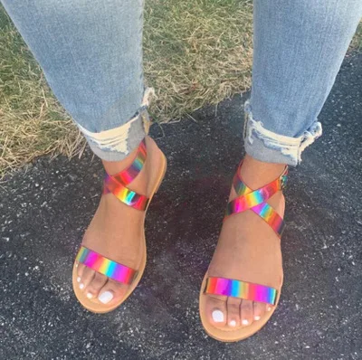 Factory wholesale ankle buckle strap open-toe woman shoes breathable fit wear sandals high quality pu flat shoes
Factory wholesale ankle buckle strap open-toe woman shoes breathable fit wear sandals high quality pu flat shoes