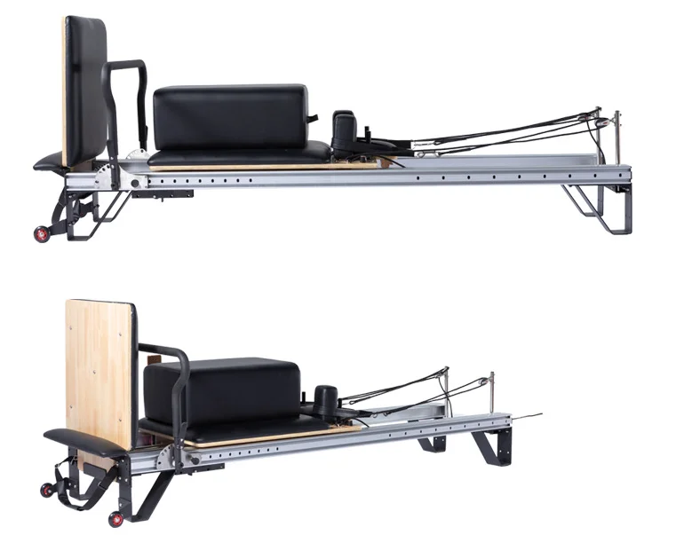 Aluminum Alloy Pilates Reformer for Studio and Home with Box and Jump Board Pilates Workout, Customized
Aluminum Alloy Pilates Reformer for Studio and Home with Box and Jump Board Pilates Workout, Customized