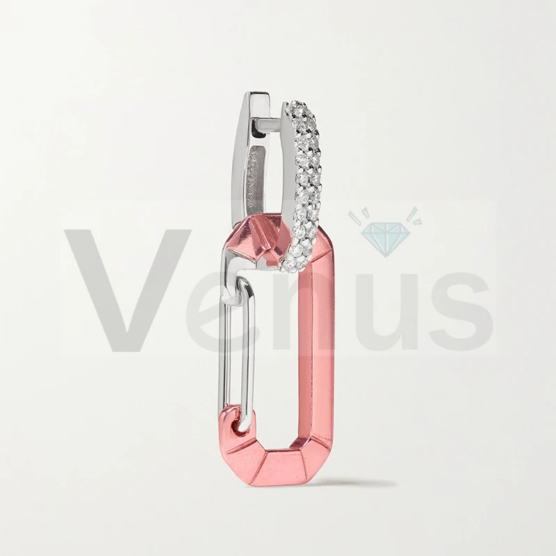 VENUS 2021 Italian designer Jewellery 925 Sterling Silver CZ diamond Huggie earring women Most popular
VENUS 2021 Italian designer Jewellery 925 Sterling Silver CZ diamond Huggie earring women Most popular