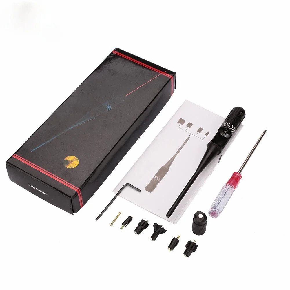 Fyzlcion Red Laser Bore Sighter for .22 to .50 Shooting Caliber Rifles Handgun, Black
Fyzlcion Red Laser Bore Sighter for .22 to .50 Shooting Caliber Rifles Handgun, Black