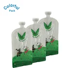 Washing power packaging bag laundry detergent bag spout pouch free standing liquid plastic bag made in china
