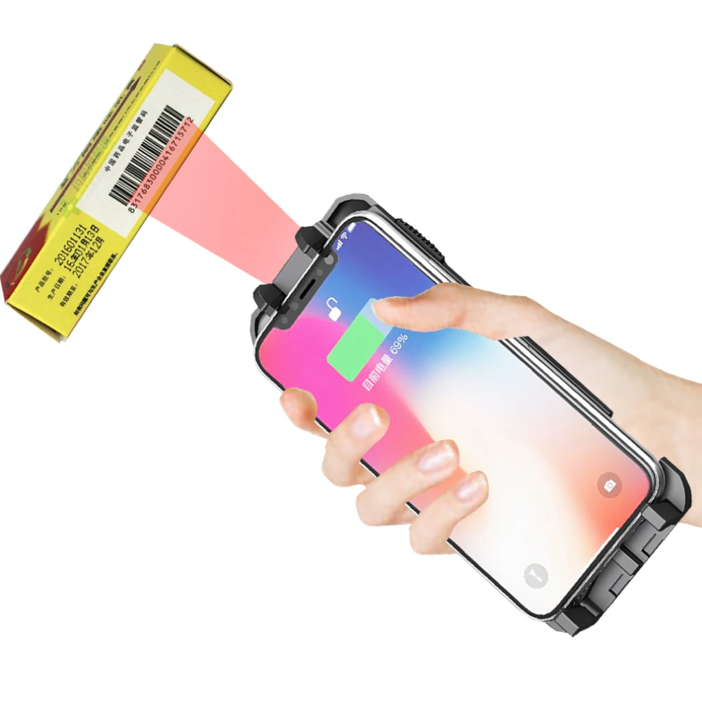 Portable Mobile Back Clip Barcode Reader Bar Code Scanner 2D Wireless Barcode Scanner For Supermarkt
Portable Mobile Back Clip Barcode Reader Bar Code Scanner 2D Wireless Barcode Scanner For Supermarkt