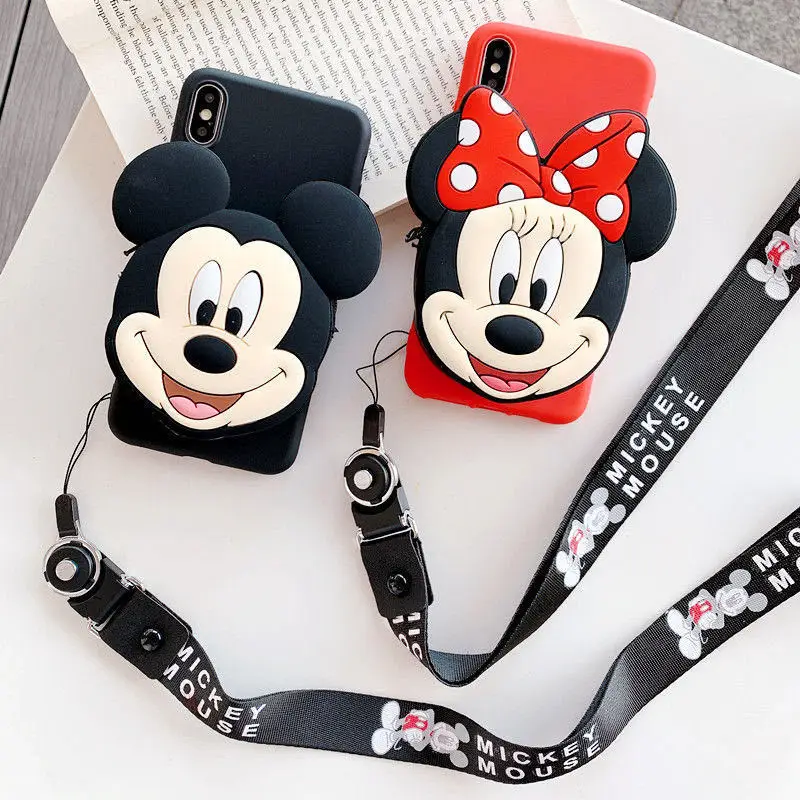 100% Shockproof 3d cartoon soft silicone coin purse phone case 
100% Shockproof 3d cartoon soft silicone coin purse phone case