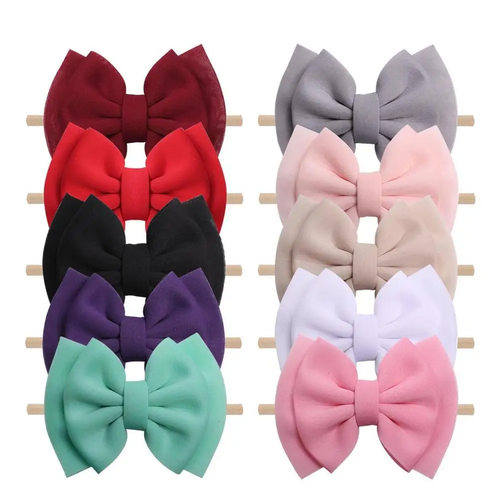 Baby Headband 6" Double-layer Space Cotton Hair Bow Nylon Headband 2020 Wholesale Hair Accessories Headwear, 10 colors
Baby Headband 6" Double-layer Space Cotton Hair Bow Nylon Headband 2020 Wholesale Hair Accessories Headwear, 10 colors