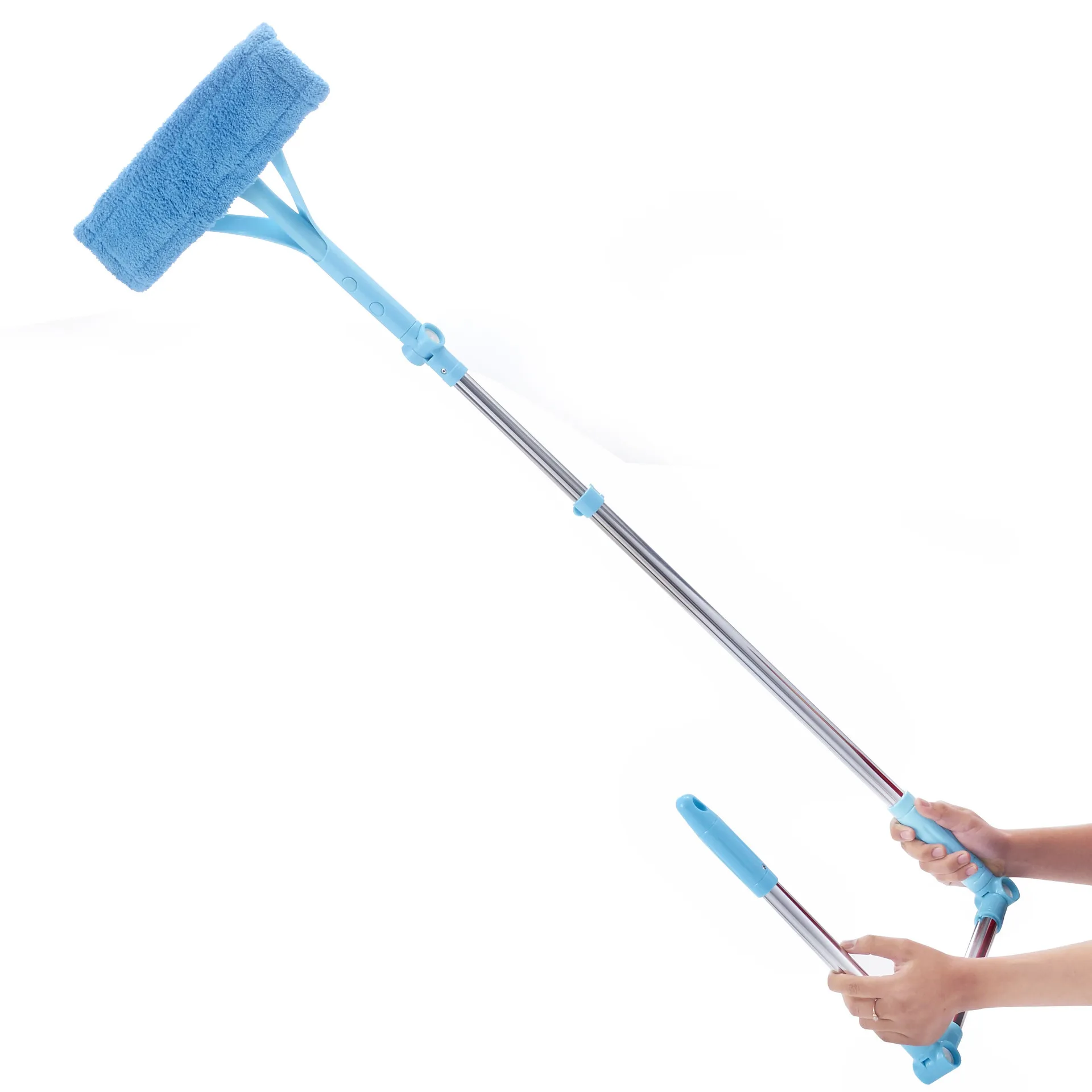 BB035 Telescopic with Auxiliary Rod Clean Glass Window Wiper Multifunctional Telescopic Pole Double-sided Window Cleaner, Green,blue
BB035 Telescopic with Auxiliary Rod Clean Glass Window Wiper Multifunctional Telescopic Pole Double-sided Window Cleaner, Green,blue