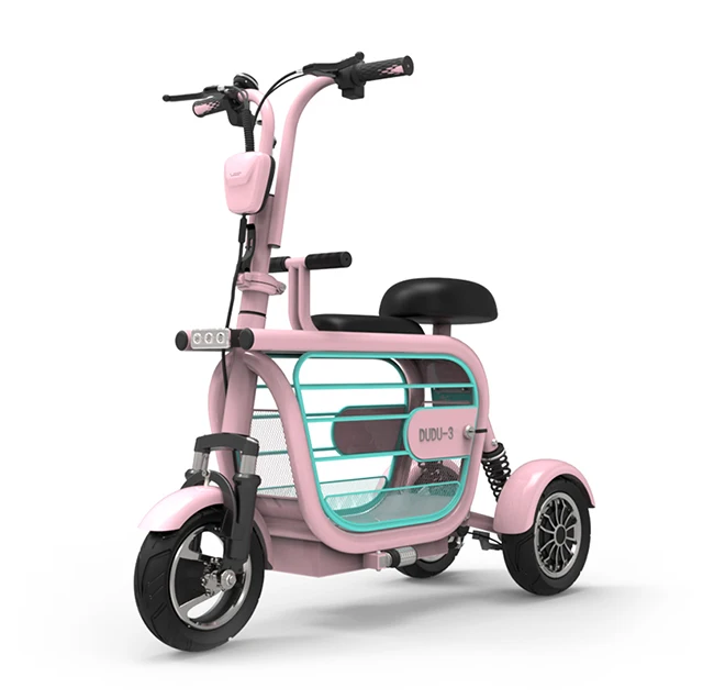 3 wheel electric scooter min- fashion electric bike Inflatable tyre 400w high power electric bicycle, Black/ white
3 wheel electric scooter min- fashion electric bike Inflatable tyre 400w high power electric bicycle, Black/ white