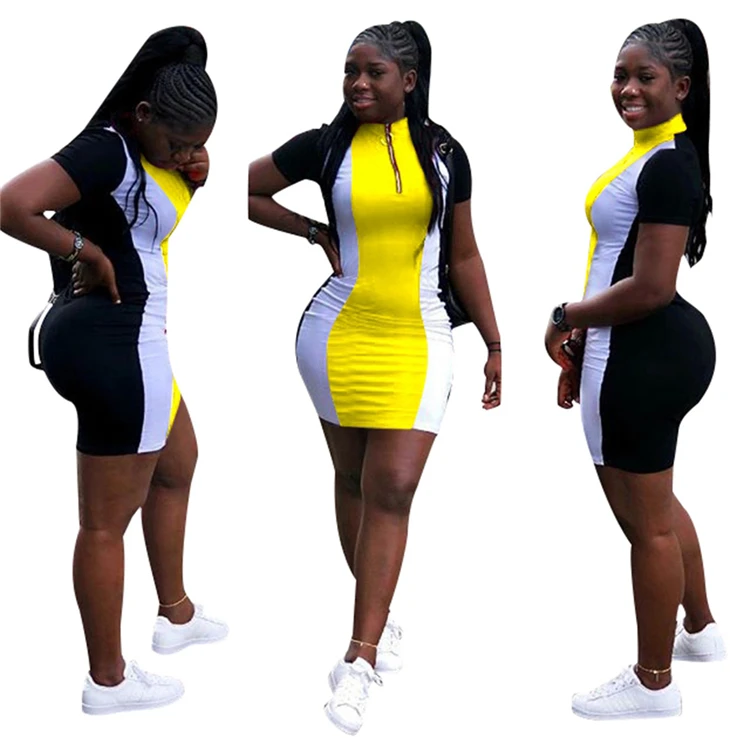 DUODUOCOLOR Bodycon dresses for women trendy casuals fashion stripe patchwork summer dress 2021 D97172
DUODUOCOLOR Bodycon dresses for women trendy casuals fashion stripe patchwork summer dress 2021 D97172