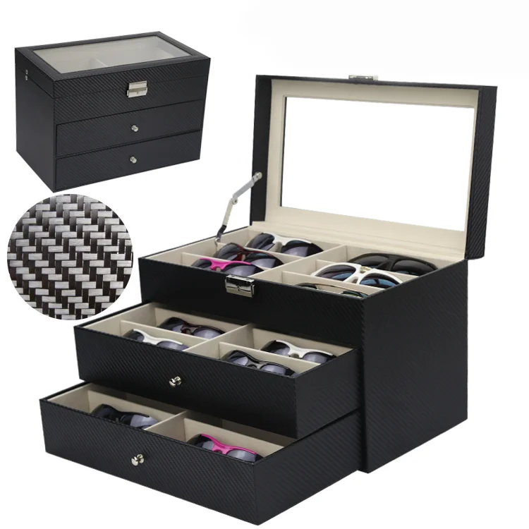 Luxury Sunglasses Display Packaging Hard Case For Glasses Reality Double-deck Glasses Box
Luxury Sunglasses Display Packaging Hard Case For Glasses Reality Double-deck Glasses Box