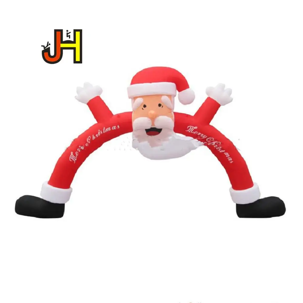 Christmas Decoration Santa Clause Inflatable Arch for Outdoor Advertising