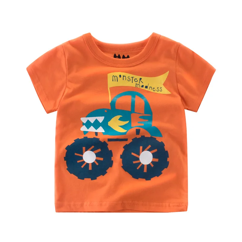 Cartoon Printing Children Clothing Baby Boys Short Sleeve T-Shirt Cotton Graphic T Shirts
Cartoon Printing Children Clothing Baby Boys Short Sleeve T-Shirt Cotton Graphic T Shirts