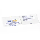 Eco-friendly Custom Non-Woven Tyvek Paper Wash Silk Printed Care Garment Label For Cloth