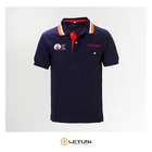 Letusi OEM Customized Brand Logo Short Sleeve Uniform Polo Shirt with Pocket