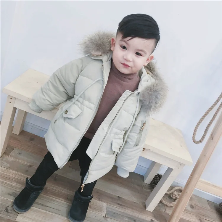 B60837A South Korean version of wool collar hand plug cotton jacket for long children's cotton-padded clothes, Light gray/rice
B60837A South Korean version of wool collar hand plug cotton jacket for long children's cotton-padded clothes, Light gray/rice
