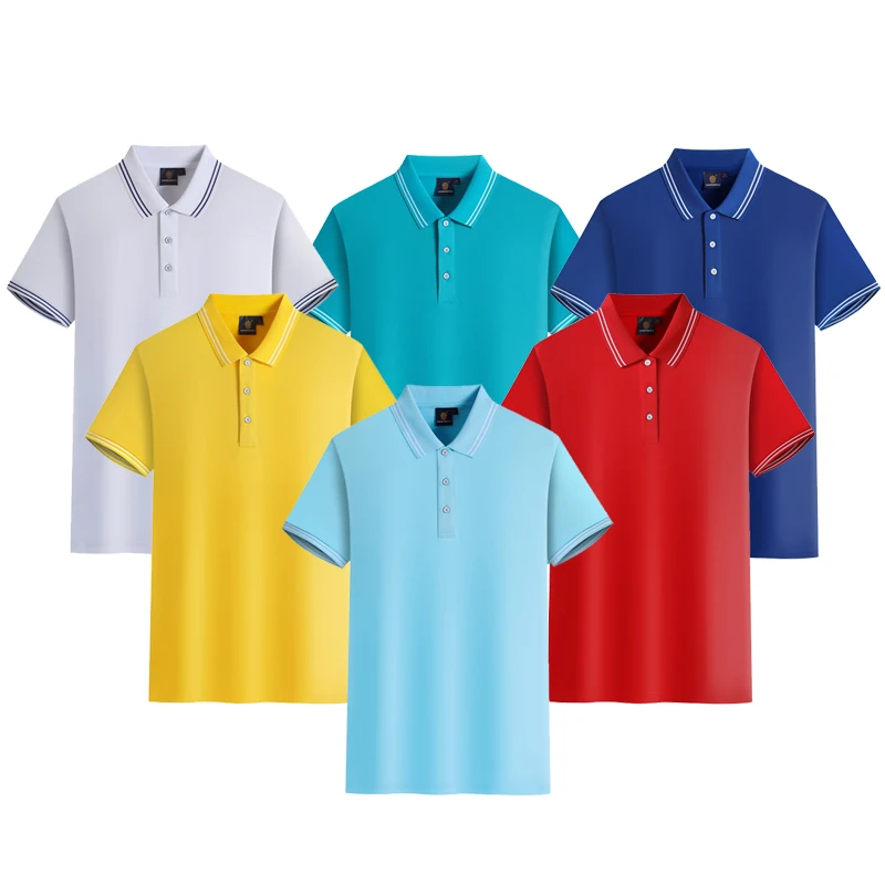 New design summer made in China cotton polyester elastic blank golf polo men tshirt, Customized color
New design summer made in China cotton polyester elastic blank golf polo men tshirt, Customized color