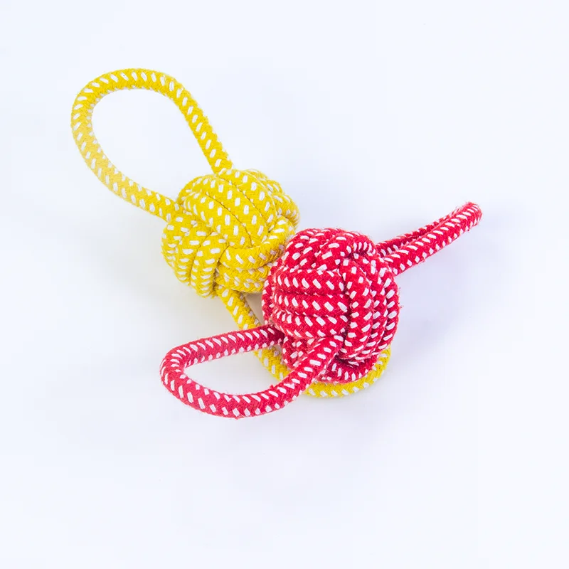 Pet Supply Chewing Teeth Clean Outdoor Training Toys Fun Playing Colorful Rope Ball Toy, As picture
Pet Supply Chewing Teeth Clean Outdoor Training Toys Fun Playing Colorful Rope Ball Toy, As picture