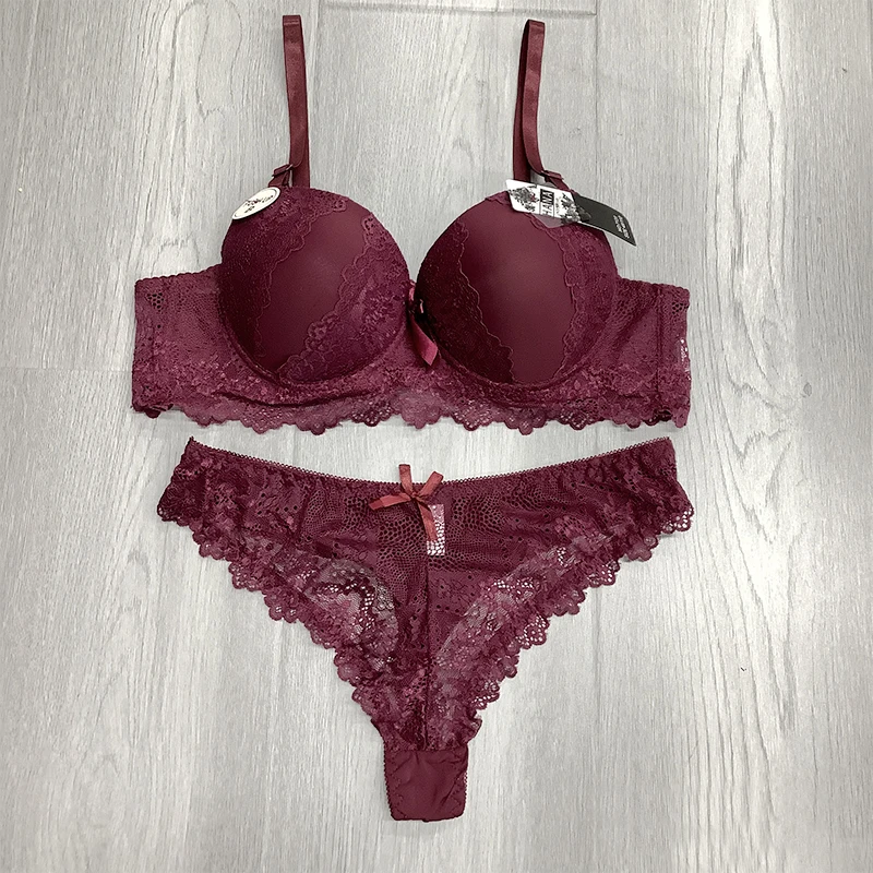 Customized Transparent Lace Hollow Out Push Up Half Cup Sexy Women's Bra And Brief Sets, Customized color
Customized Transparent Lace Hollow Out Push Up Half Cup Sexy Women's Bra And Brief Sets, Customized color