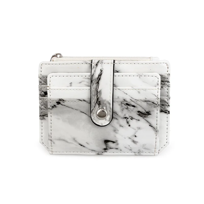 LCH-017 Creative Marble Pattern ID Card Holder Black and White Multi-card Coin Purse Women Fashion Zipper Buckle Card Wallet
LCH-017 Creative Marble Pattern ID Card Holder Black and White Multi-card Coin Purse Women Fashion Zipper Buckle Card Wallet