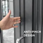 Door Folding Door Aluminium Villa House Exterior Aluminium Bifold Door / Customized Glass Bi Fold Door