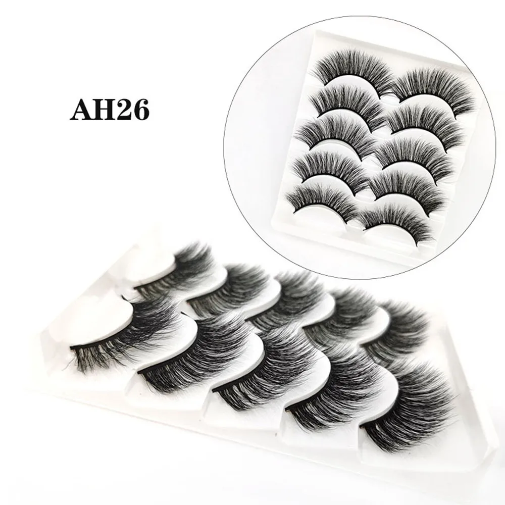 5 Pair Tray Eyelashes OEM Package Cruelty Free Faux Mink Strip Eyelash Privatel Label
5 Pair Tray Eyelashes OEM Package Cruelty Free Faux Mink Strip Eyelash Privatel Label