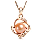 2020 wholesale high quality custom design pearl pendant charms 925 sterling silver pendant