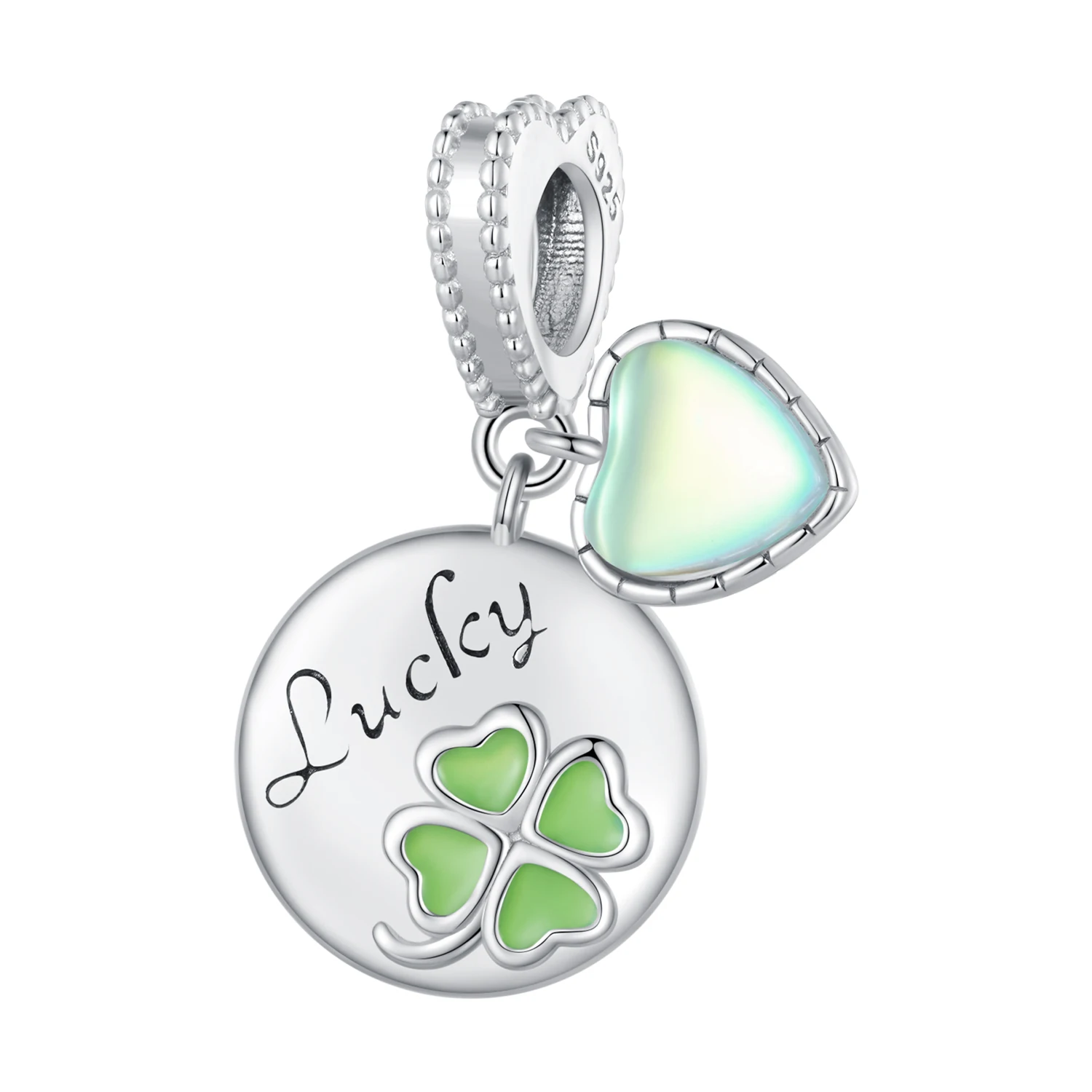 925 Sterling Silver Lucky Charm Lucky Pendant Four Leaf Clover Charms Clover Pendants for Bracelet Necklace
925 Sterling Silver Lucky Charm Lucky Pendant Four Leaf Clover Charms Clover Pendants for Bracelet Necklace