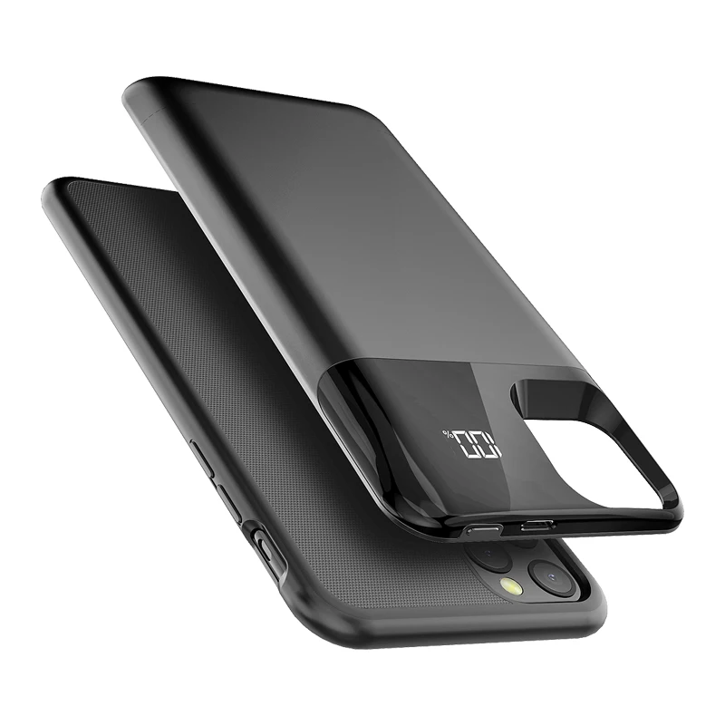 Portable 2 in 1 Wireless Magnetic Battery Case 5500mAh wireless charge phone case wireless backup case for iPhone 11
Portable 2 in 1 Wireless Magnetic Battery Case 5500mAh wireless charge phone case wireless backup case for iPhone 11