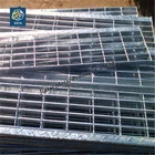 Industrial Enjineering Building Materials Galvanized Serrated Floor Grating Safety Steel Grid Stair