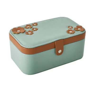 Custom Portable Travel Jewelry Box Organizer Women Girls Four Leaf Clover PU Leather Storage Necklace Ring Earring Jewelry Box, Pink, white, green
Custom Portable Travel Jewelry Box Organizer Women Girls Four Leaf Clover PU Leather Storage Necklace Ring Earring Jewelry Box, Pink, white, green