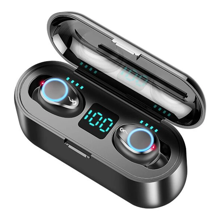 Dropshipping on Shopify Noise Cancelling Sport Bt5.0 Wireless Earbuds With Power Bank Battery Display F9 Earphone
Dropshipping on Shopify Noise Cancelling Sport Bt5.0 Wireless Earbuds With Power Bank Battery Display F9 Earphone