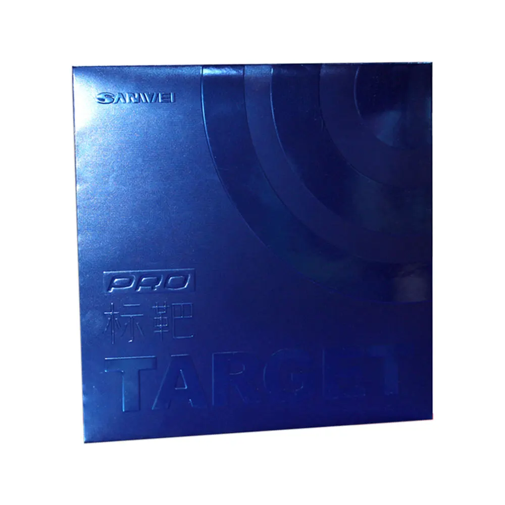 New Sanwei Target Pro blue sponge black rubber for professional player table tennis rubber low moq Trail order
New Sanwei Target Pro blue sponge black rubber for professional player table tennis rubber low moq Trail order