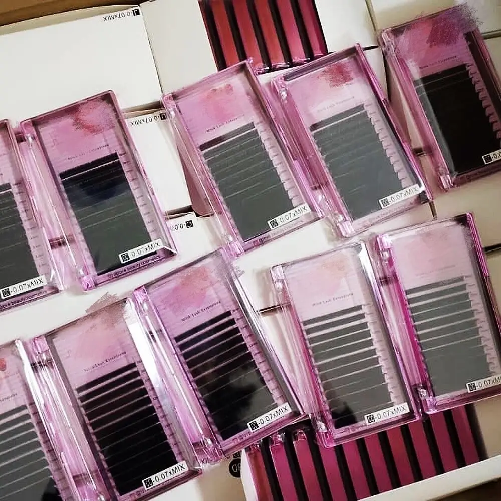 Professional custom lashes oem natural and soft black camellia 0.05mm D curl synthetic hair mix lengths eyelash extension
Professional custom lashes oem natural and soft black camellia 0.05mm D curl synthetic hair mix lengths eyelash extension