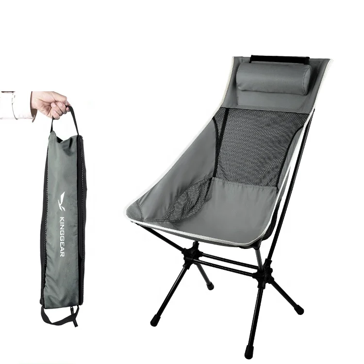 KingGear Outdoor Heavy Duty Portable Aluminum 7075 150kg High back Foldable Folding Backpacking Camping Relax Chair, Customized
KingGear Outdoor Heavy Duty Portable Aluminum 7075 150kg High back Foldable Folding Backpacking Camping Relax Chair, Customized