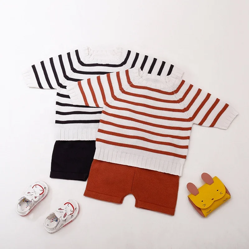 Winter 2Pcs Infant Newborn Boys and Girls Baby Striped Sweater Set 1-3 Kids Top Pants Two-Piece Suit Outfit Unisex, Picture
Winter 2Pcs Infant Newborn Boys and Girls Baby Striped Sweater Set 1-3 Kids Top Pants Two-Piece Suit Outfit Unisex, Picture