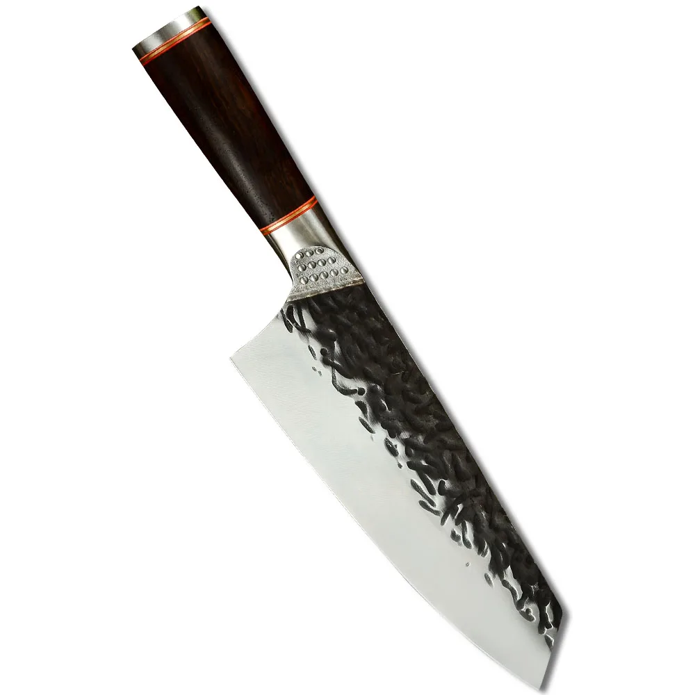 7 Inch Custom Logo 5cr15 Carbon Stainless Steel Cutlery Cooking Knives Professional Meat Mincer Stainless Steel Chef Knife
7 Inch Custom Logo 5cr15 Carbon Stainless Steel Cutlery Cooking Knives Professional Meat Mincer Stainless Steel Chef Knife