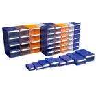 High quality distachable modular plastic organizer drawers components boxes for small spare parts