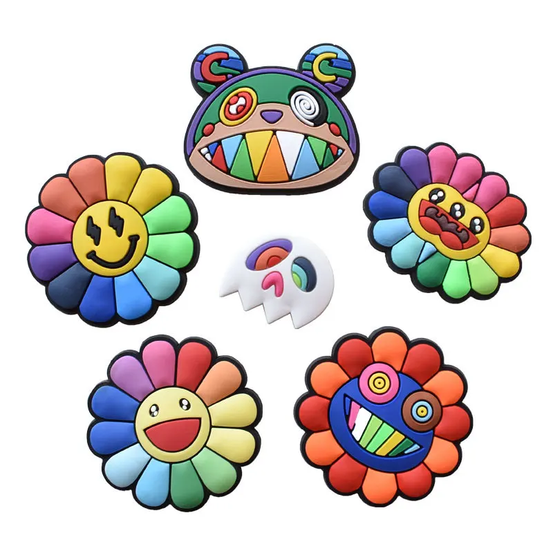 2022 spot wholesale cute cartoon flowers pvc rubber children's shoes charm shoes decoration, As picture/custom
2022 spot wholesale cute cartoon flowers pvc rubber children's shoes charm shoes decoration, As picture/custom
