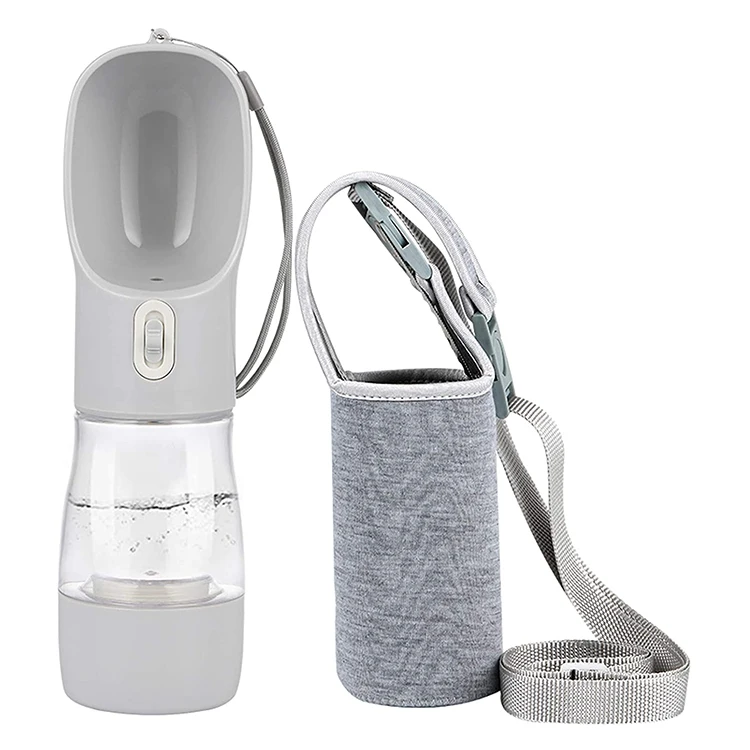 Wholesale pet products Hot sale for walking portable plastic travel recycling dispenser outdoor 350ml Pet dog water bottle
Wholesale pet products Hot sale for walking portable plastic travel recycling dispenser outdoor 350ml Pet dog water bottle