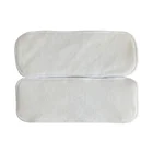Baby cloth diaper insert pad, bulk reusable gentle soft absorb bamboo cloth nappy insert