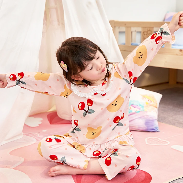 Custom Summer Cartoon Satin Long Sleeve Kids Girls Plain Pajamas Sets Sleepwear, Pink children sleep clothes
Custom Summer Cartoon Satin Long Sleeve Kids Girls Plain Pajamas Sets Sleepwear, Pink children sleep clothes