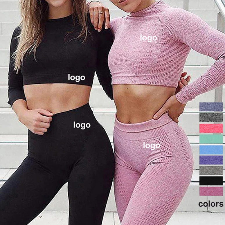 2020 Seamless Yoga Suit 2 piece Sports Shirts Crop Top Leggings Gym Clothes Fitness Tracksuit Workout Set, Can do as your require
2020 Seamless Yoga Suit 2 piece Sports Shirts Crop Top Leggings Gym Clothes Fitness Tracksuit Workout Set, Can do as your require