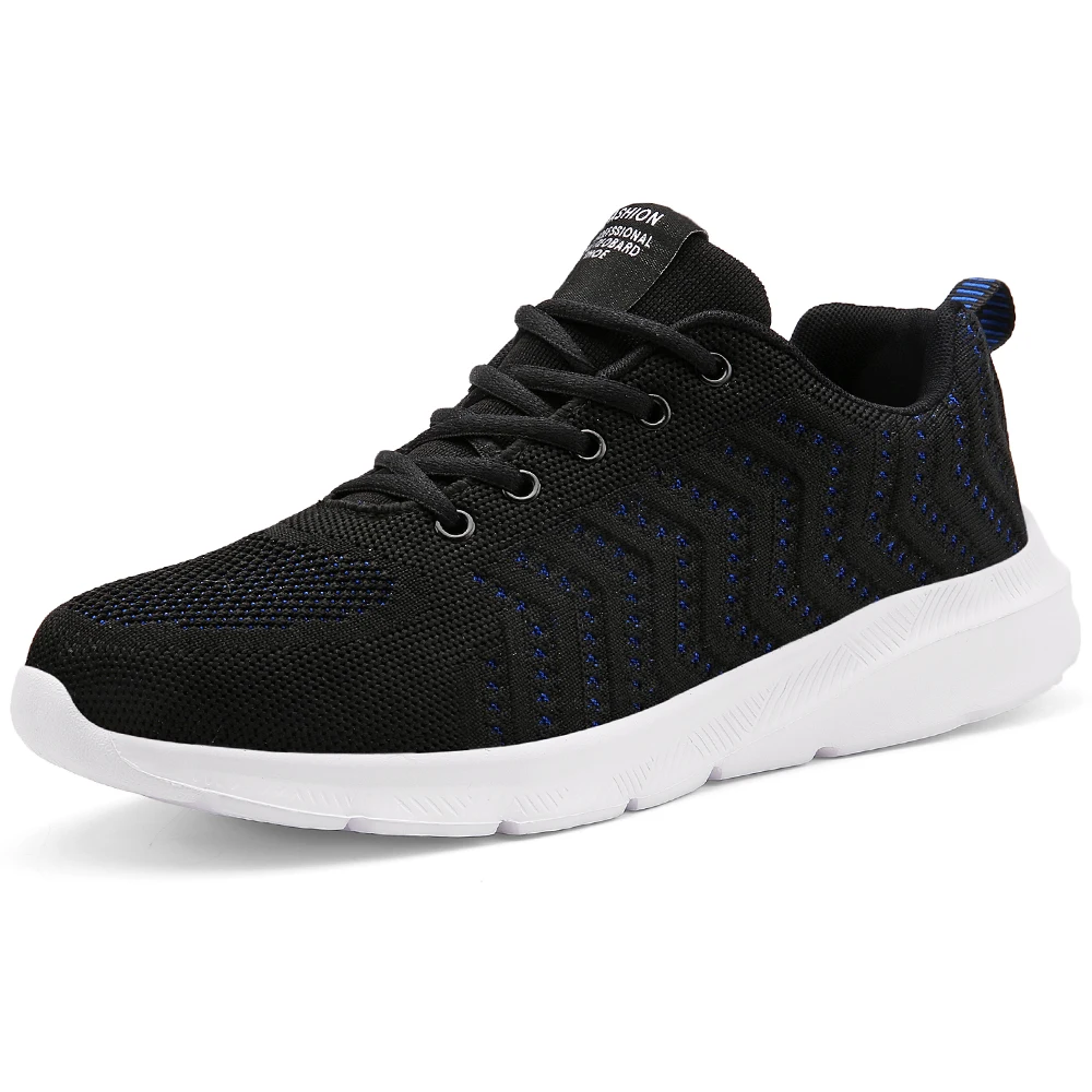 Large Size Fashion Men running shoes Outdoor Sports Sneaker Casual Shoes, Black+blue/black+white
Large Size Fashion Men running shoes Outdoor Sports Sneaker Casual Shoes, Black+blue/black+white
