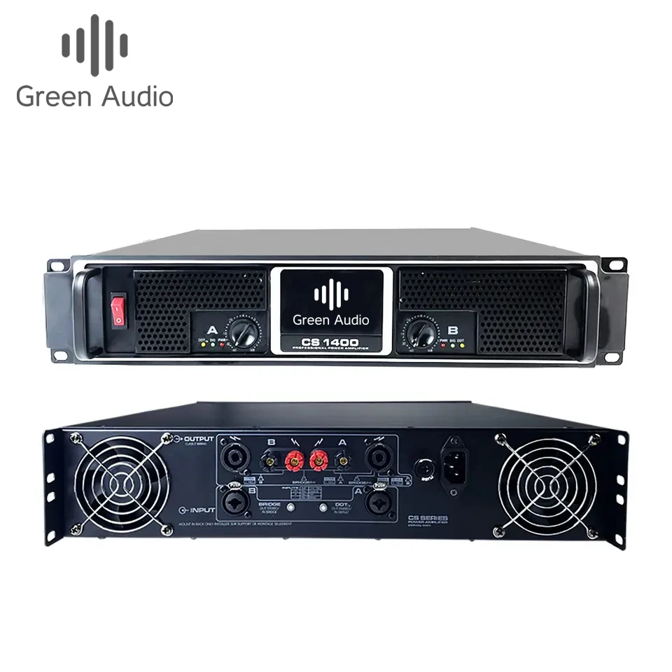 GAP-S1400 High Performance 2000W*2 Power Amplifier HiFi Power Amplifier Use For Professional DJ Stage
GAP-S1400 High Performance 2000W*2 Power Amplifier HiFi Power Amplifier Use For Professional DJ Stage