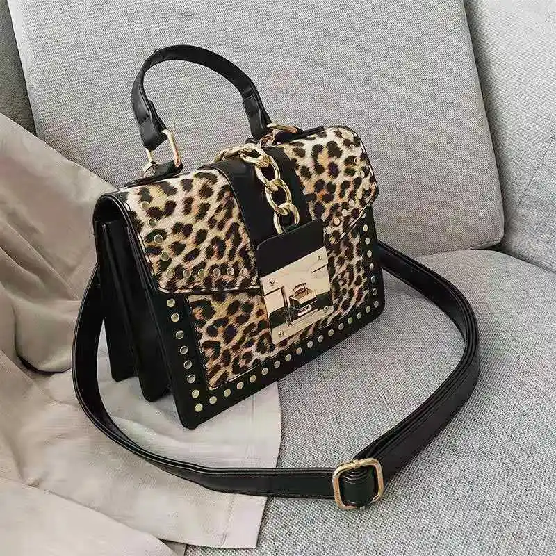 luxury leopard rivets pu leather crossbody shoulder handbag ladies hand bags for woman
luxury leopard rivets pu leather crossbody shoulder handbag ladies hand bags for woman
