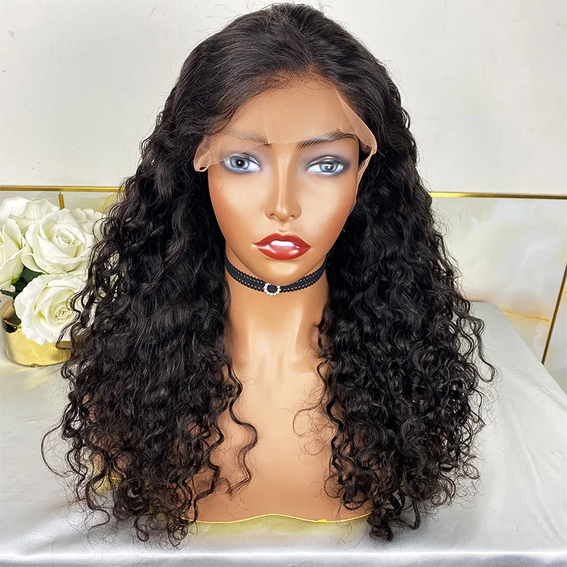 Pre Plucked Hd Lace Water Wave Wig 18Inch 180%Density Part Anywhere Wig Hair Wig Double Sided Human Hair For Black Women
Pre Plucked Hd Lace Water Wave Wig 18Inch 180%Density Part Anywhere Wig Hair Wig Double Sided Human Hair For Black Women