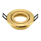 Aluminum Downlights Housing MR16 Lamp Holder Round Ceiling Spot Lamp Frame