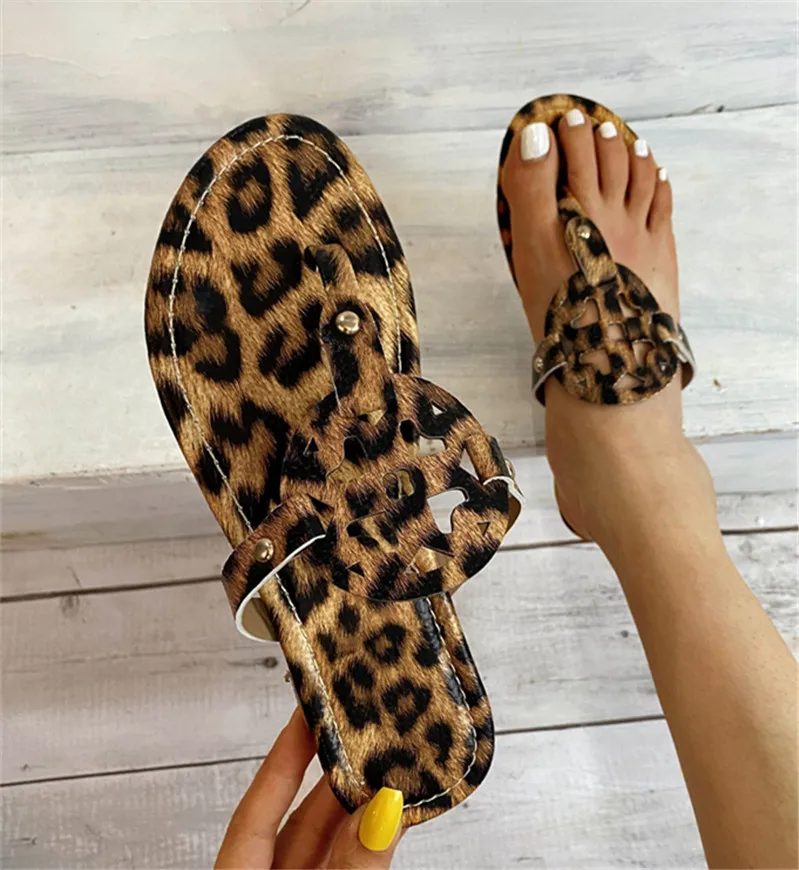 Wholesale women's shoes summer hot style flat leopard print large size ladies slippers leopard print slippers, Picture
Wholesale women's shoes summer hot style flat leopard print large size ladies slippers leopard print slippers, Picture